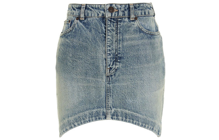 Balenciaga Женская Джинсовая Юбка, цвет Blue 
Balenciaga Женская Джинсовая Юбка, цвет Blue