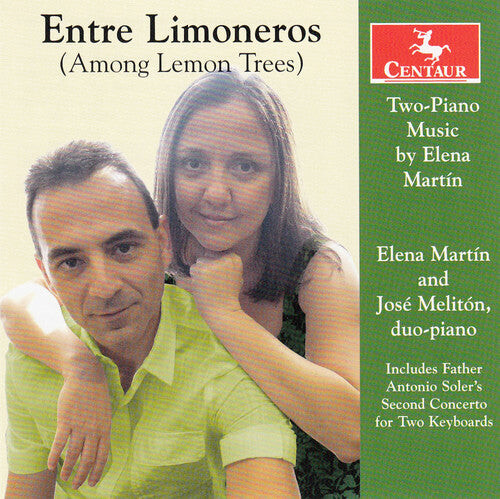 CD диск Martin / Martin / Meliton: Among Lemon Trees: Two-Piano Music
CD диск Martin / Martin / Meliton: Among Lemon Trees: Two-Piano Music