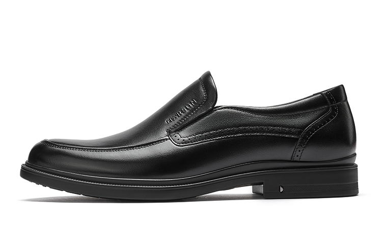 HARSON Повседневные кожаные туфли мужские низкие, черные
HARSON Повседневные кожаные туфли мужские низкие, черные