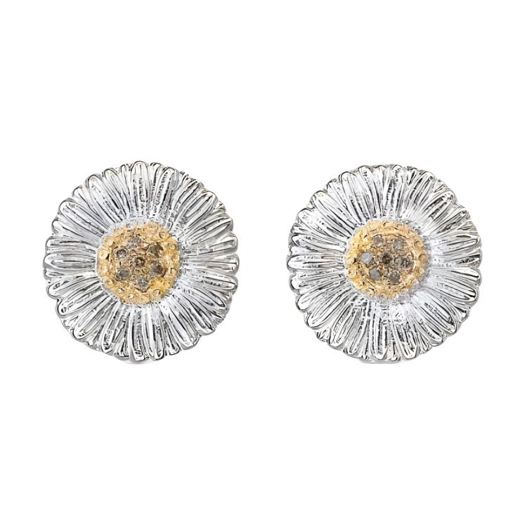 BUCCELLATI Серьги из 925 стерлингового серебра с бриллиантами, золотым покрытием и цветными камнями Unisex Silver
BUCCELLATI Серьги из 925 стерлингового серебра с бриллиантами, золотым покрытием и цветными камнями Unisex Silver