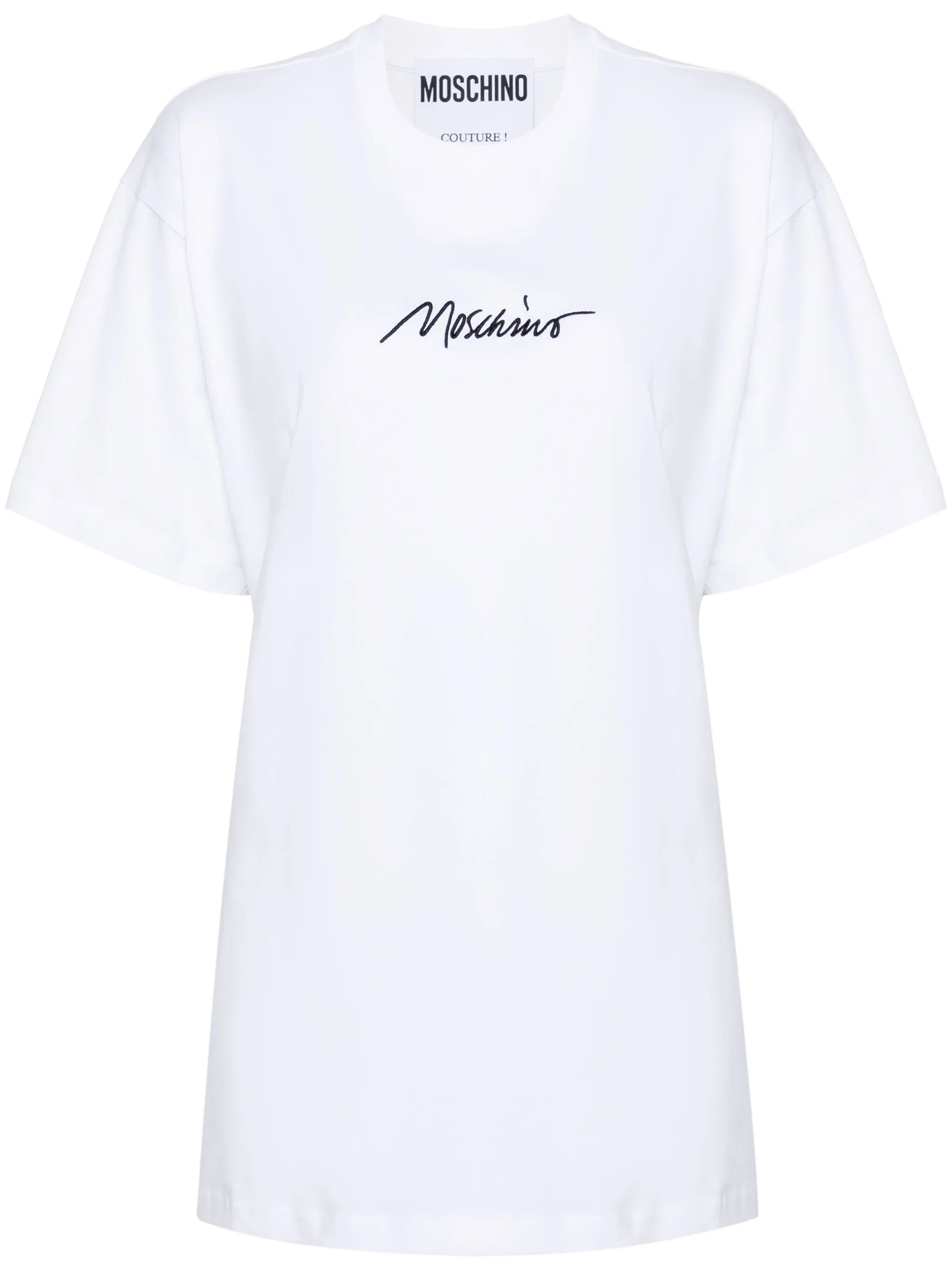 Футболка с вышитым логотипом Moschino, белый
Футболка с вышитым логотипом Moschino, белый