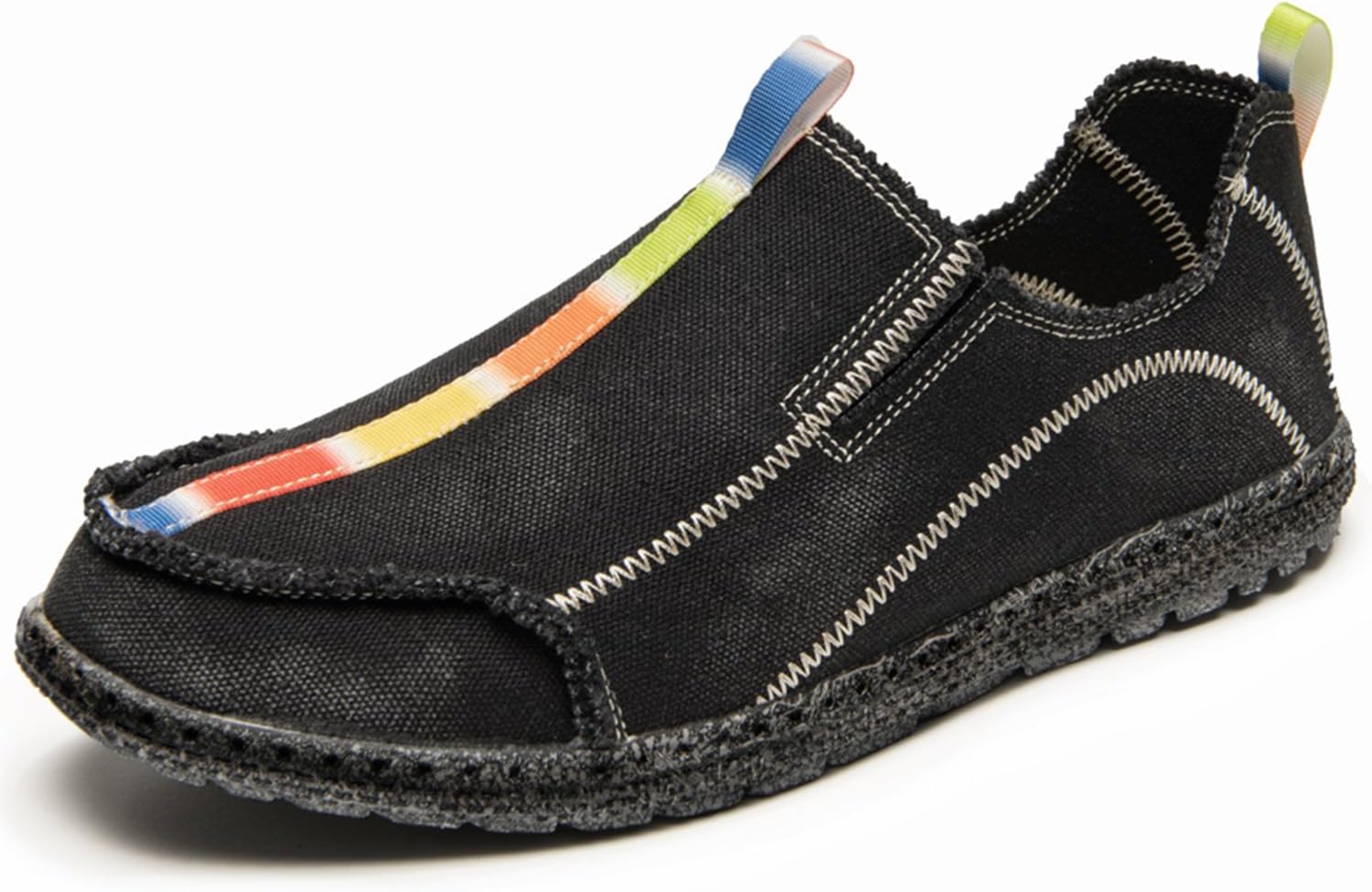 Мужские тканевые лоферы-пенни, модные слипоны для прогулок с радужными петлями, нескользящей мягкой подошвой, для улицы, вождения, ходьбы, отдыха, винтажные плоские лодочные туфли Dacnakby, черный
Мужские тканевые лоферы-пенни, модные слипоны для прогулок с радужными петлями, нескользящей мягкой подошвой, для улицы, вождения, ходьбы, отдыха, винтажные плоские лодочные туфли Dacnakby, черный