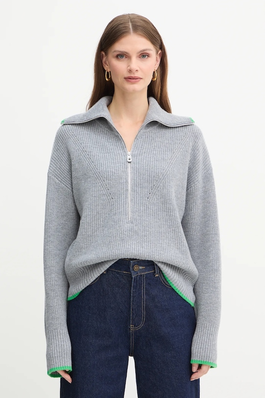 Свитер из смесовой шерсти Pinko, серый
Свитер из смесовой шерсти Pinko, серый