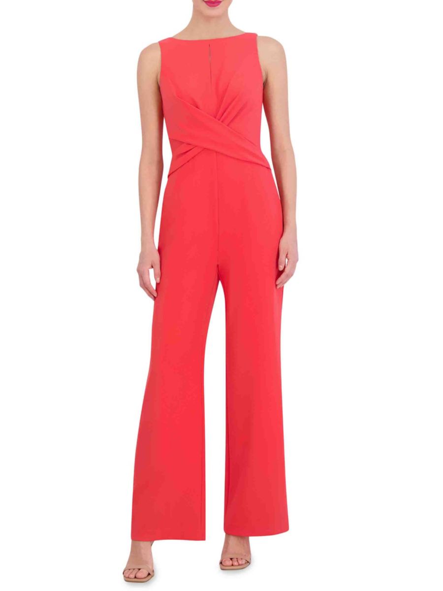 Креповый комбинезон с перекрещивающимися бретелями спереди Vince Camuto, цвет Hot Coral
Креповый комбинезон с перекрещивающимися бретелями спереди Vince Camuto, цвет Hot Coral