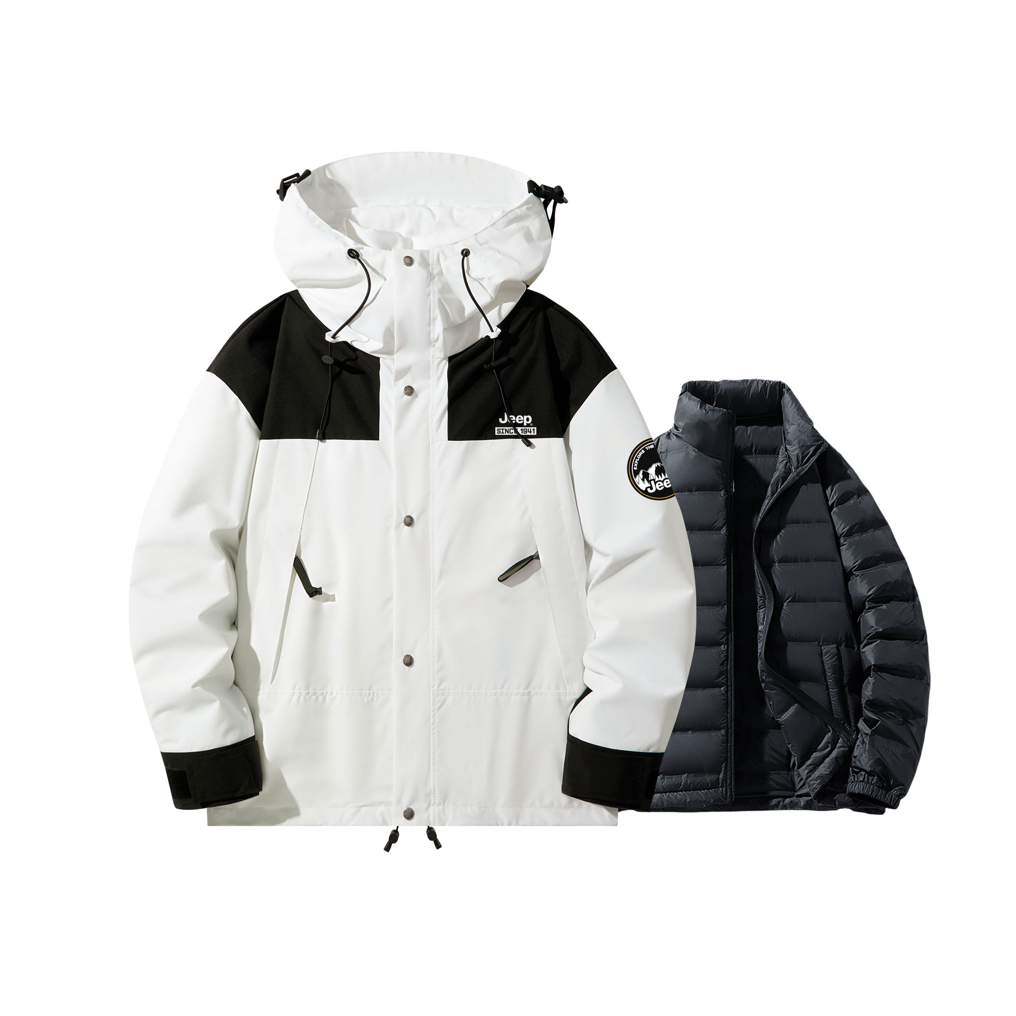 Jeep Куртка Unisex, Raw White (Includes Down Liners)
Jeep Куртка Unisex, Raw White (Includes Down Liners)