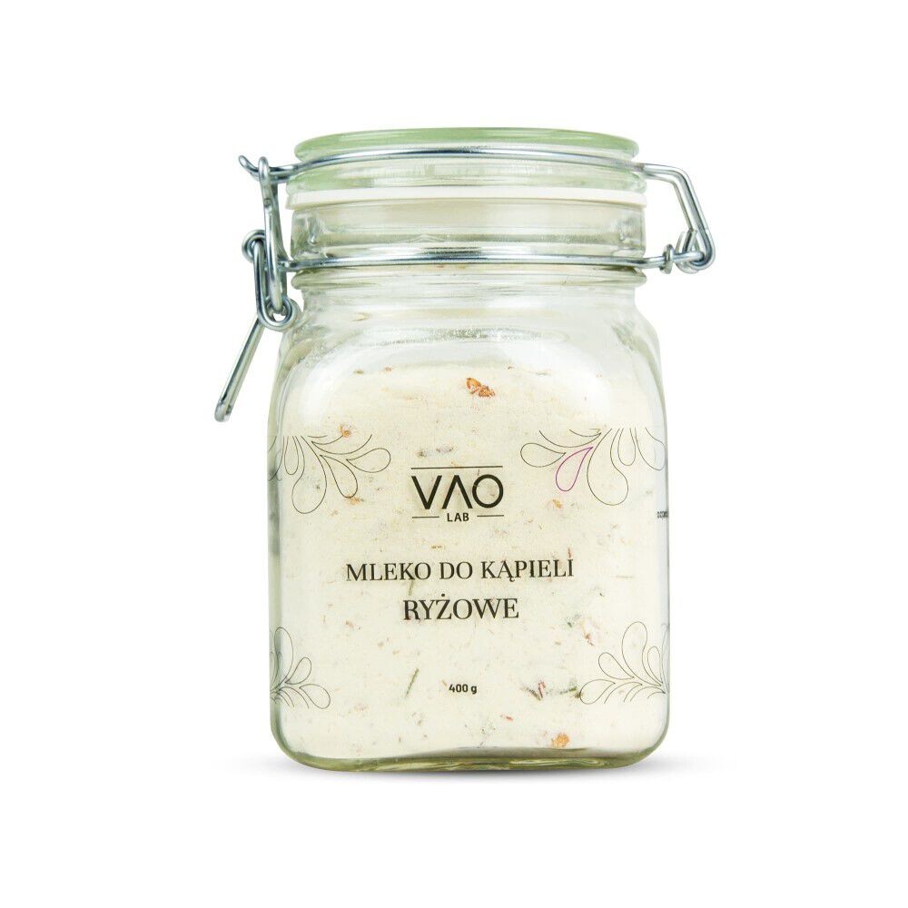 Vao Lab рисовое молоко для ванны, 400 г
Vao Lab рисовое молоко для ванны, 400 г