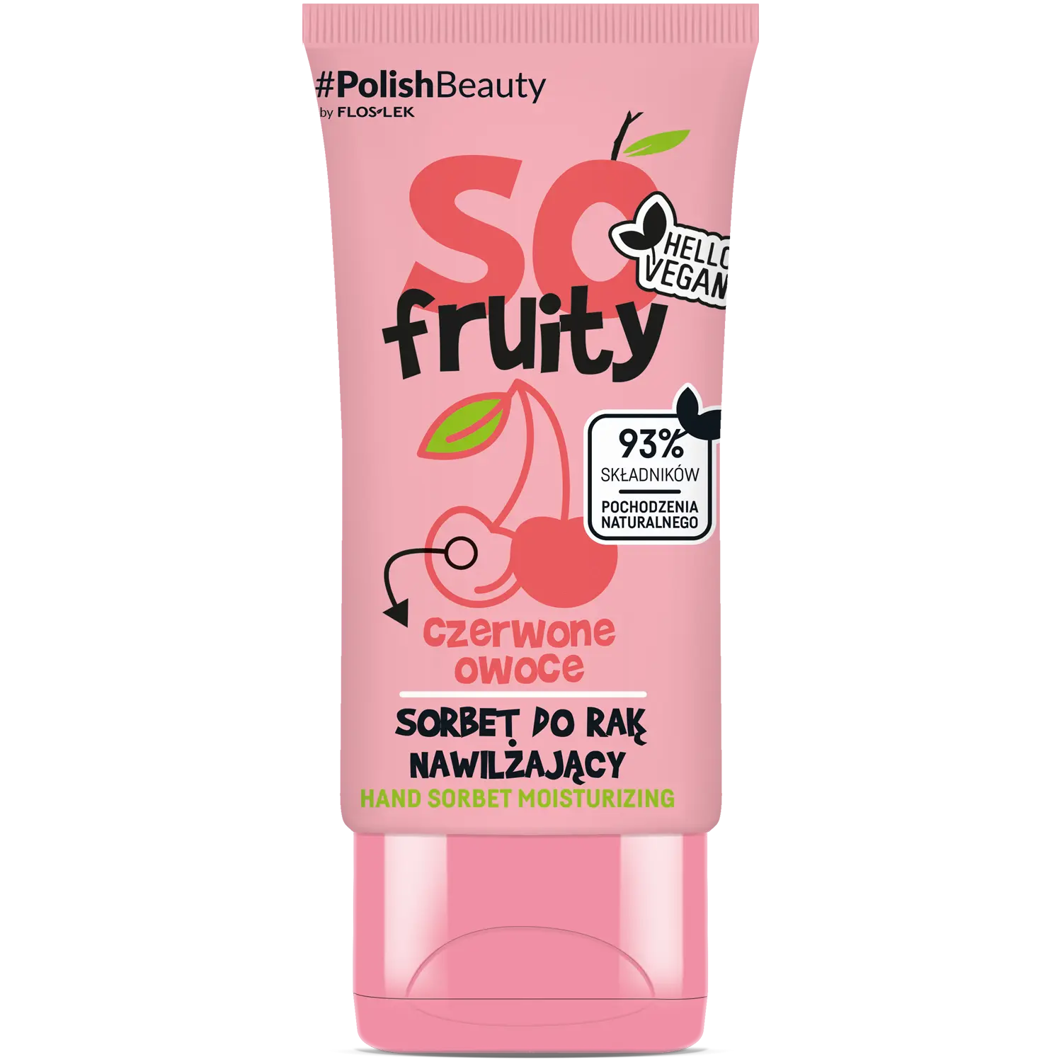 Floslek сорбет для рук из красных фруктов, 50 мл 
Floslek сорбет для рук из красных фруктов, 50 мл