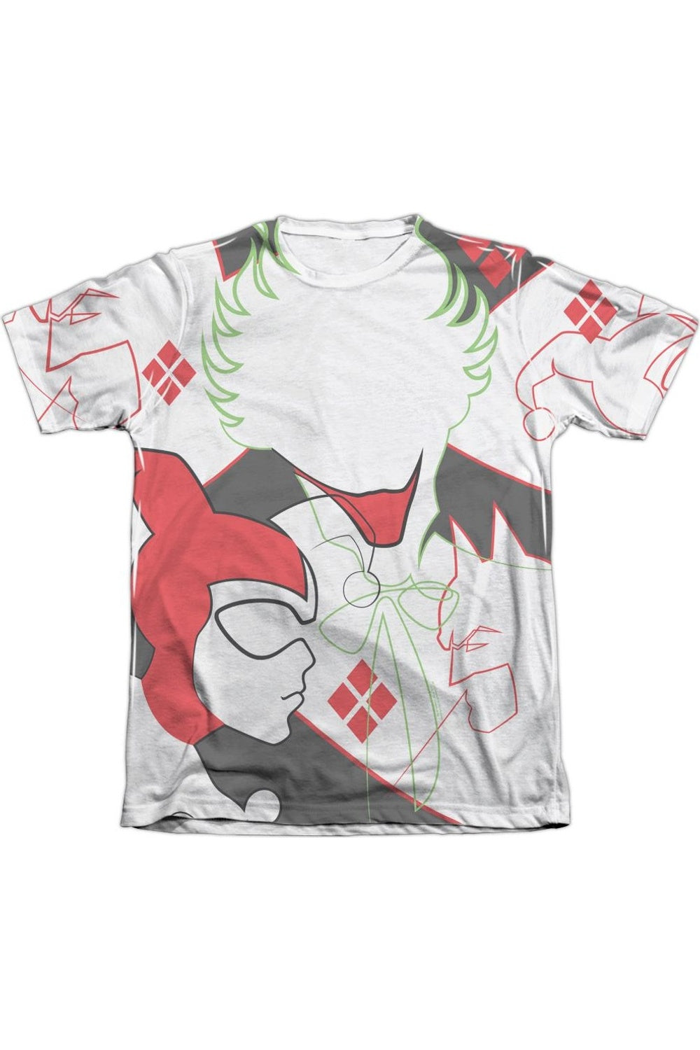 Футболка с коротким рукавом из полиэстера/хлопка DC Comics Joker/Harley Inline для взрослых Gildan, белый
Футболка с коротким рукавом из полиэстера/хлопка DC Comics Joker/Harley Inline для взрослых Gildan, белый