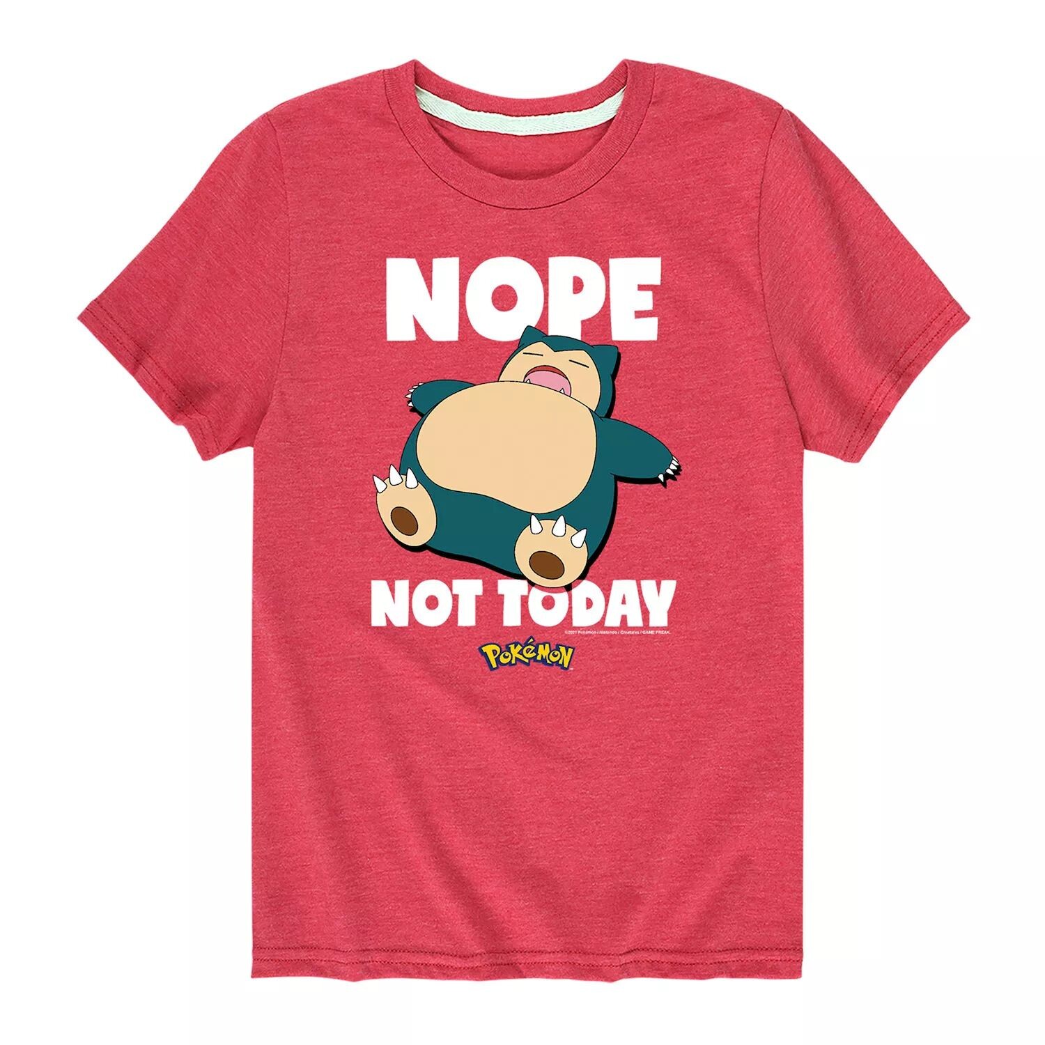Футболка с рисунком Pokemon Snorlax Not Today для мальчиков 8–20 лет Licensed Character
Футболка с рисунком Pokemon Snorlax Not Today для мальчиков 8–20 лет Licensed Character