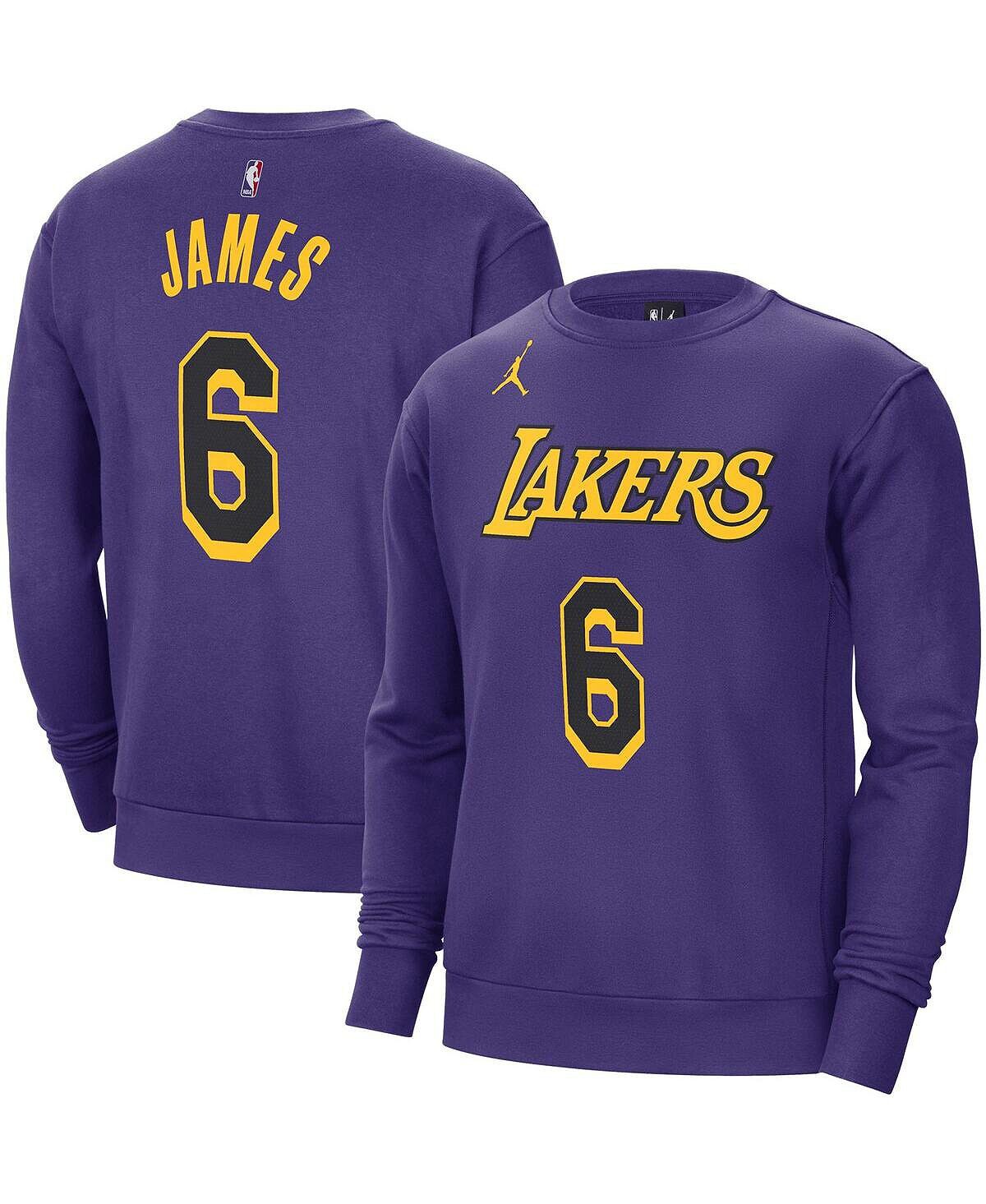 Мужская брендовая толстовка lebron james purple los angeles lakers с именем и номером Jordan, фиолетовый
Мужская брендовая толстовка lebron james purple los angeles lakers с именем и номером Jordan, фиолетовый