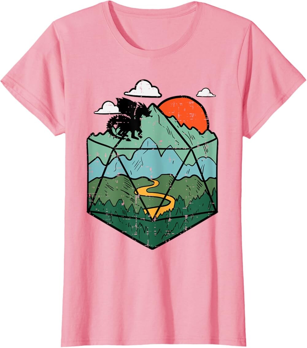 Женская футболка RPG Mountain Gamer, розовый
Женская футболка RPG Mountain Gamer, розовый