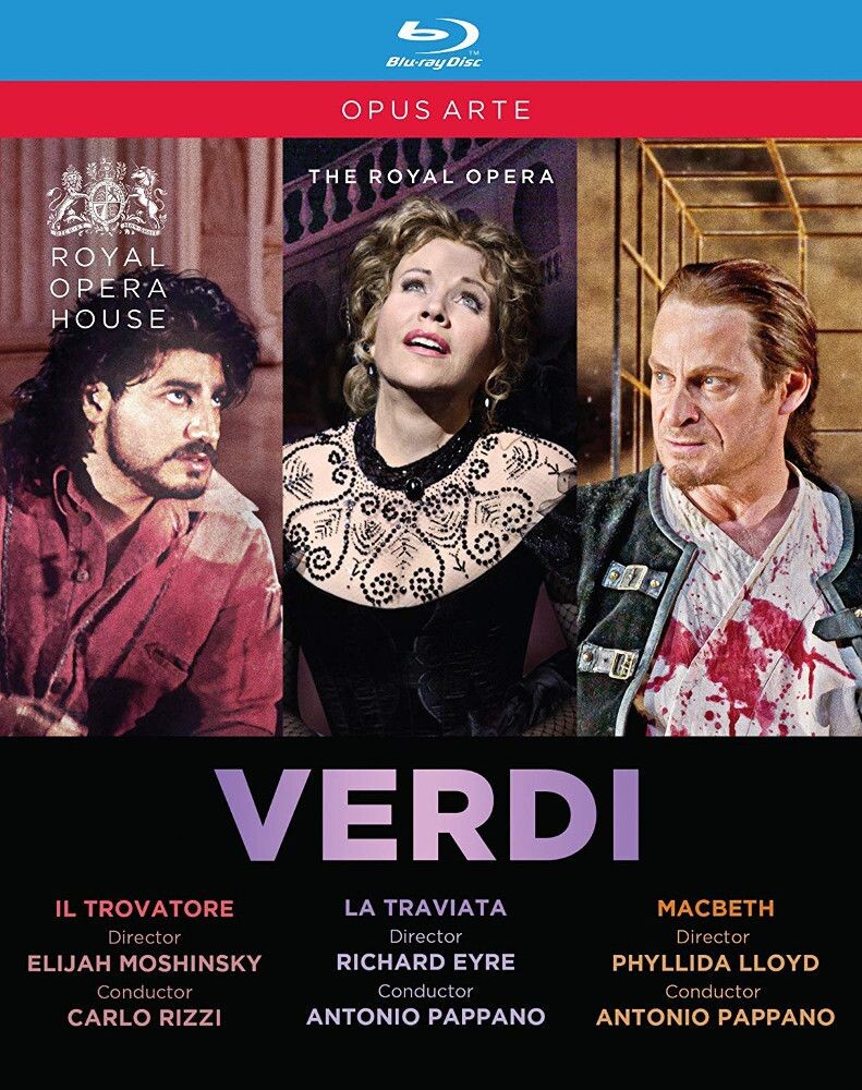 Диск Blu-ray Verdi: Il Trovatore / La Travi
Диск Blu-ray Verdi: Il Trovatore / La Travi