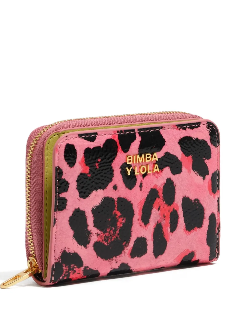 Кошелек на молнии с леопардовым принтом Bimba y Lola, розовый
Кошелек на молнии с леопардовым принтом Bimba y Lola, розовый