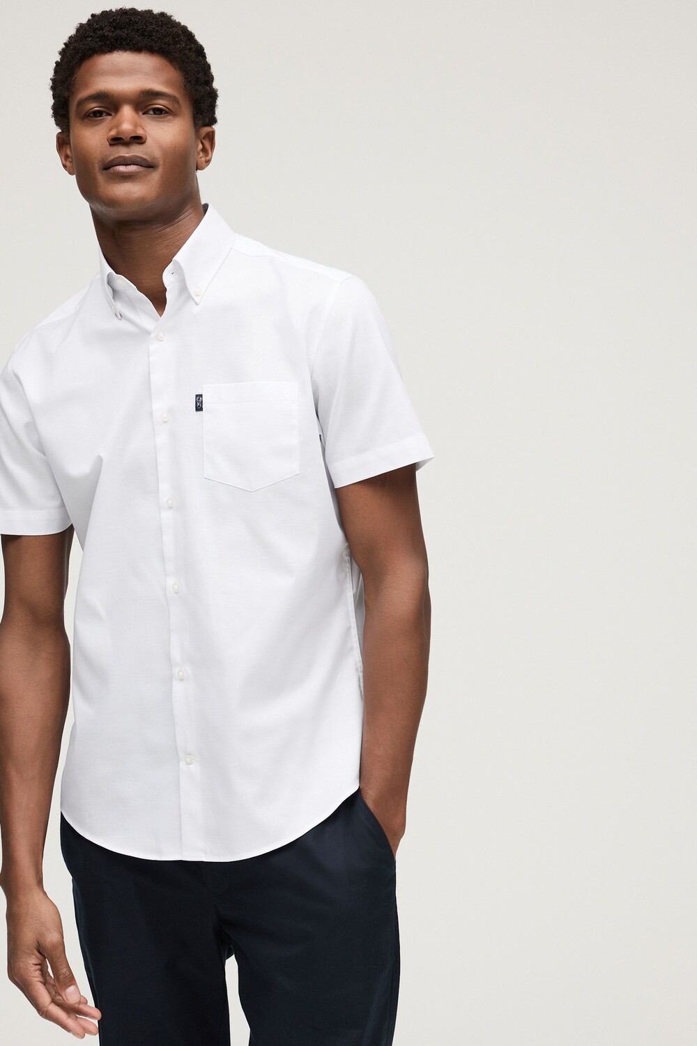 Рубашка-Оксфорд с короткими рукавами застегивается на пуговицы легко гладится Next, белый
Рубашка-Оксфорд с короткими рукавами застегивается на пуговицы легко гладится Next, белый