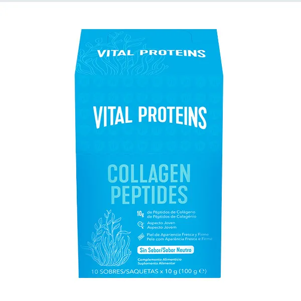 Коллагеновый протеиновый порошок с нейтральным вкусом Pack Collagen Peptides Vital Proteins, 10 UD
Коллагеновый протеиновый порошок с нейтральным вкусом Pack Collagen Peptides Vital Proteins, 10 UD