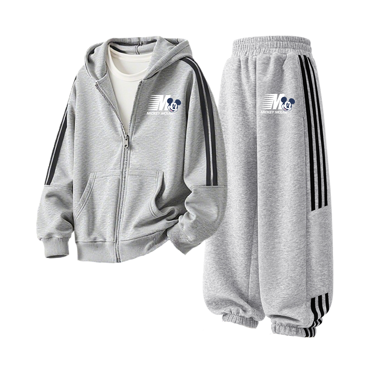 Детская повседневная спортивная одежда Disney, серый
Детская повседневная спортивная одежда Disney, серый