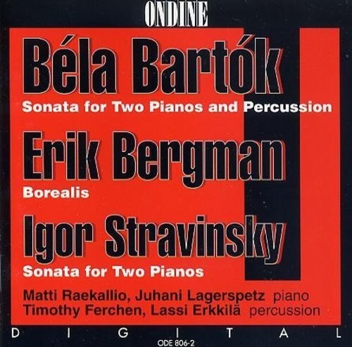 CD диск Raekallio / Lagerspetz: Bartuk Bergman Stravinsky 
CD диск Raekallio / Lagerspetz: Bartuk Bergman Stravinsky