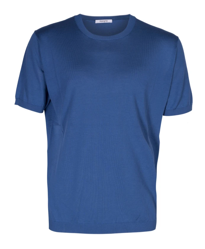 Мужская футболка с круглым вырезом из шелка и хлопка Kangra, синий
Мужская футболка с круглым вырезом из шелка и хлопка Kangra, синий