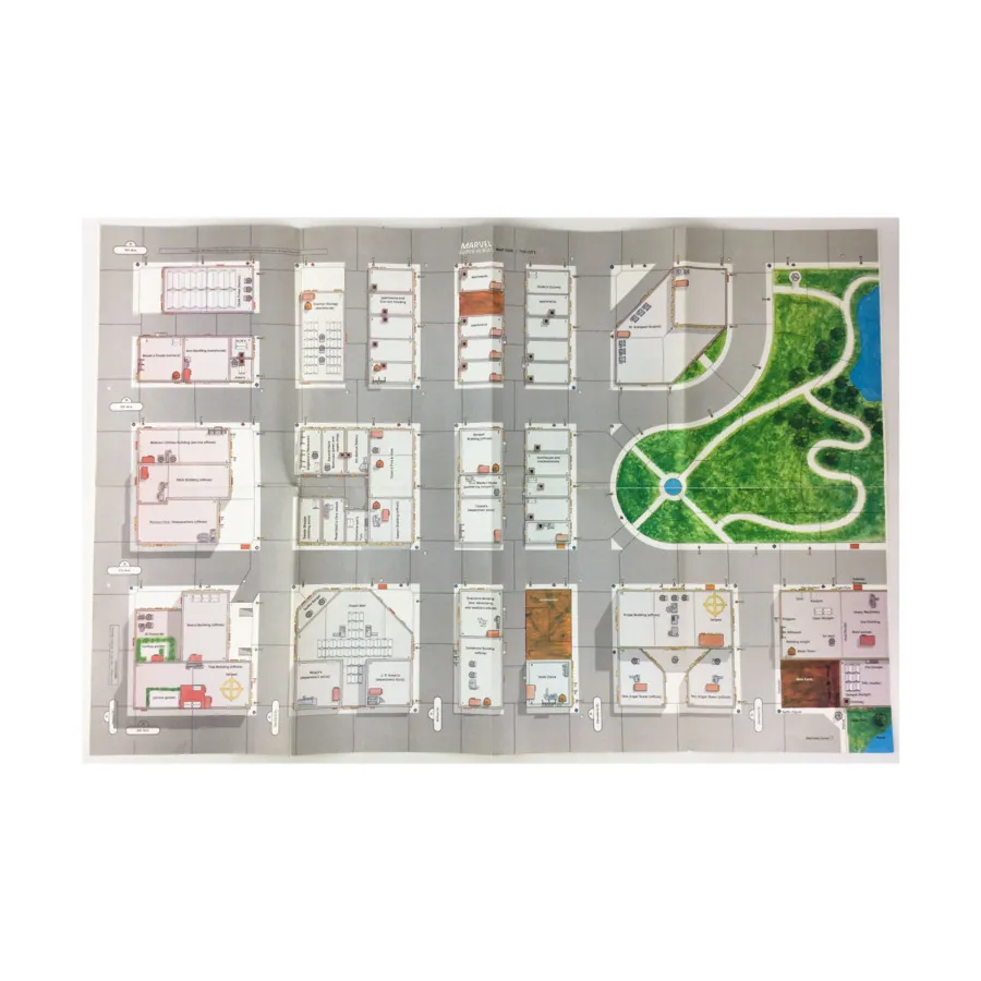 Marvel Super Heroes — сеттинг кампании, только карта!, Marvel Super Heroes (TSR)
Marvel Super Heroes — сеттинг кампании, только карта!, Marvel Super Heroes (TSR)