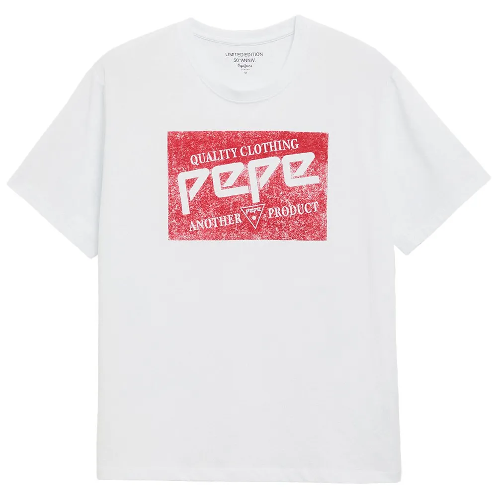 Футболка с коротким рукавом Pepe Jeans 50Th Anniversary 7, белый
Футболка с коротким рукавом Pepe Jeans 50Th Anniversary 7, белый