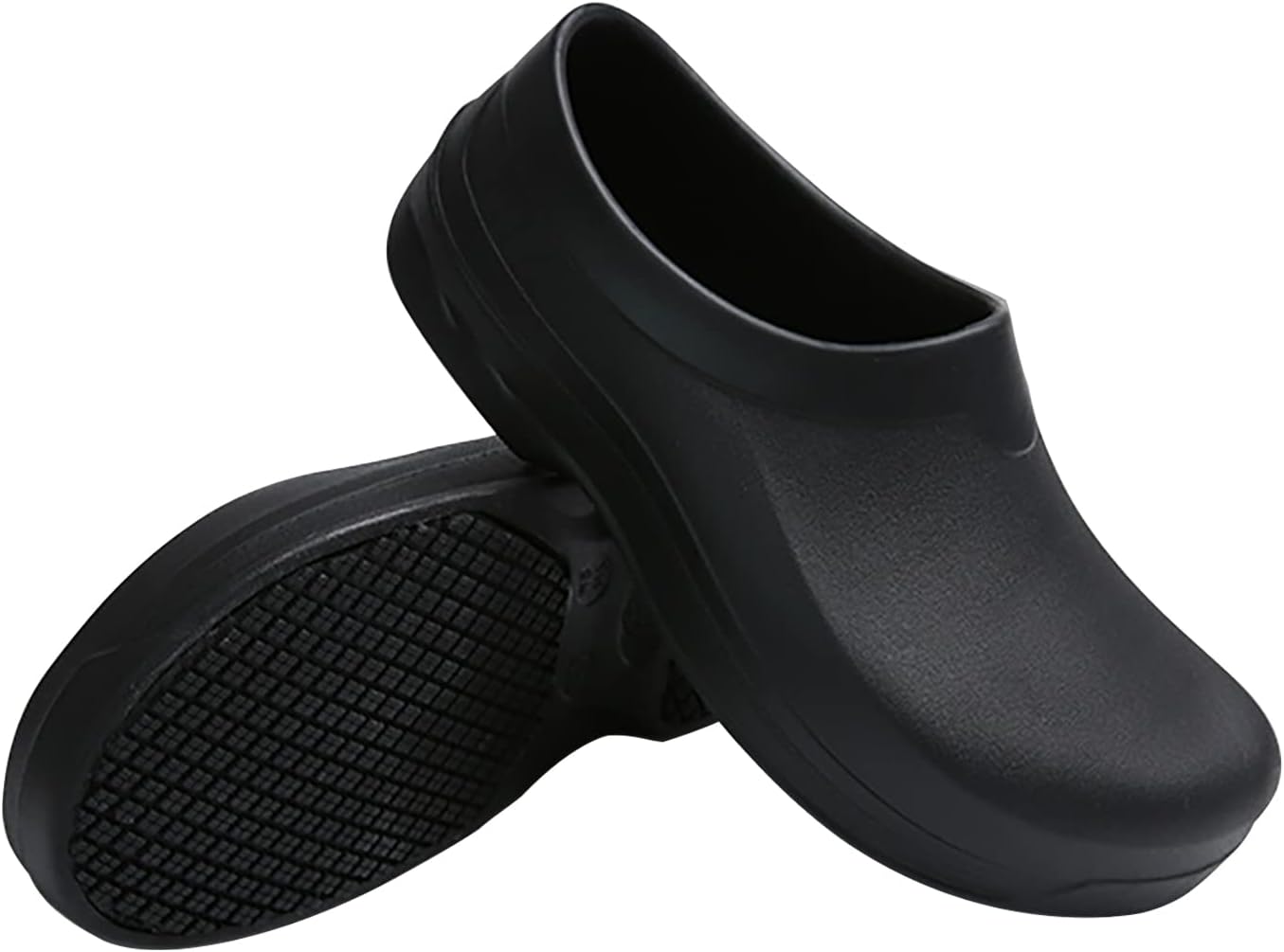 Мужские черные сабо LIPROFE с противоскользящей подошвой - Профессиональные обувь для шеф-поваров, медсестер и садоводов - Водонепроницаемые, стойкие к маслу, удобные и дышащие - Размер 5-11
Мужские черные сабо LIPROFE с противоскользящей подошвой - Профессиональные обувь для шеф-поваров, медсестер и садоводов - Водонепроницаемые, стойкие к маслу, удобные и дышащие - Размер 5-11