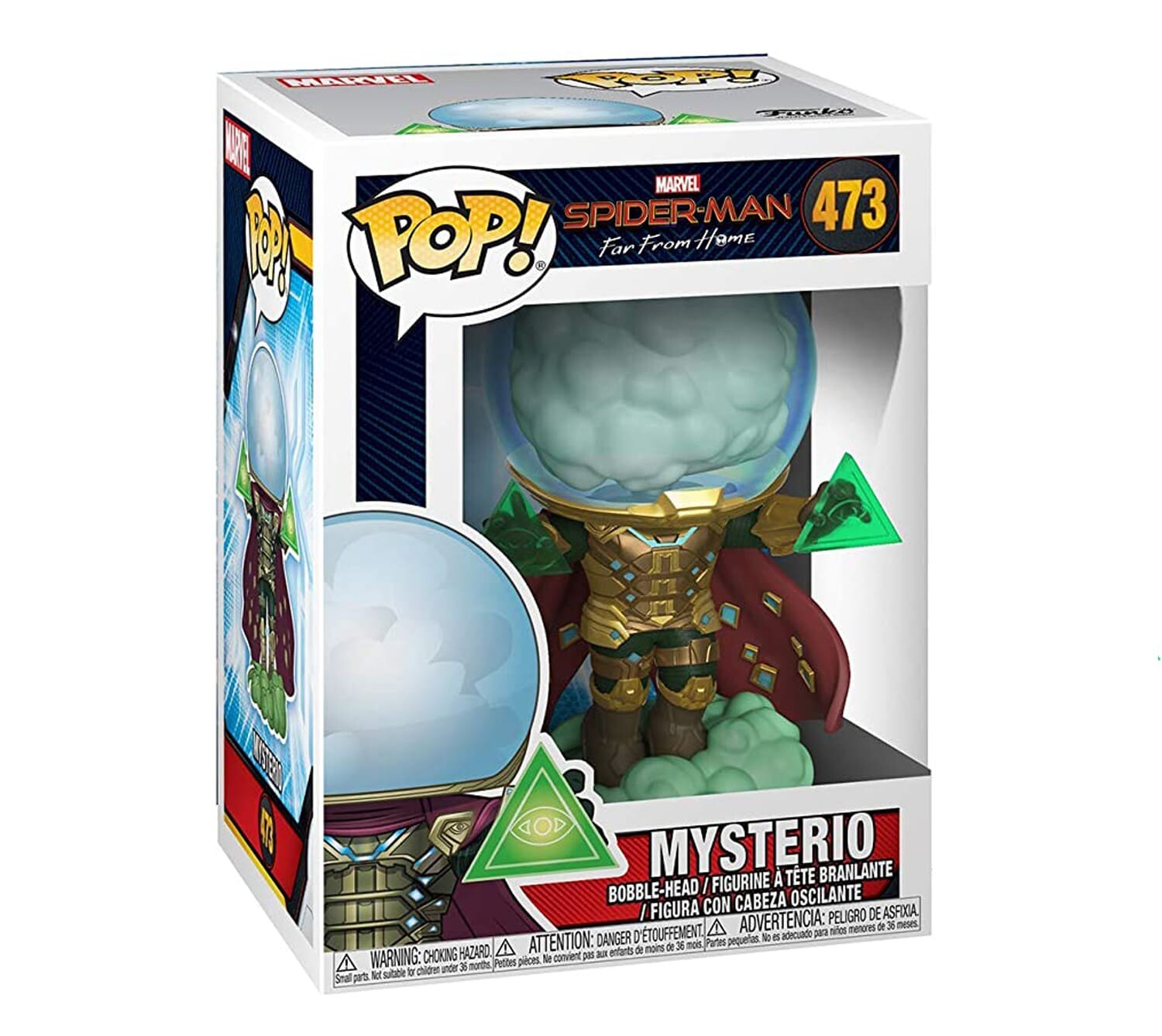 Фигурка Funko Pop! Мистерио из фильма Человек-паук: Вдали от дома Марвел
Фигурка Funko Pop! Мистерио из фильма Человек-паук: Вдали от дома Марвел