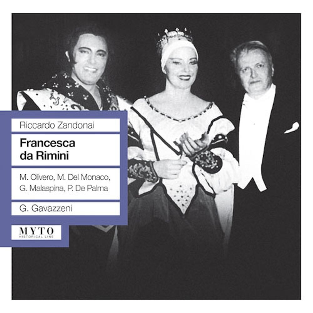 Диск CD Zandonai: Francesca da Rimini - Riccardo Zandonai
Диск CD Zandonai: Francesca da Rimini - Riccardo Zandonai