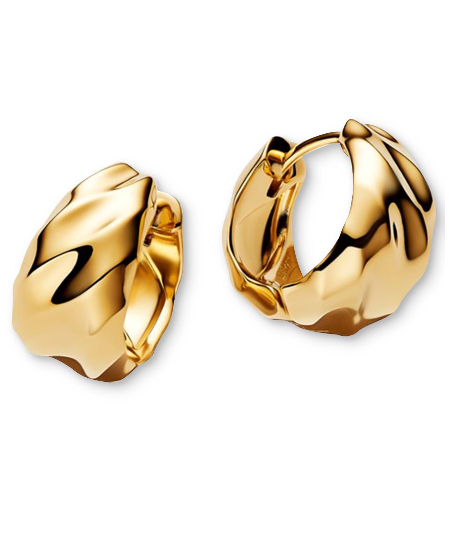 Серьги-кольца с волнистым краем Pandora, Gold
Серьги-кольца с волнистым краем Pandora, Gold