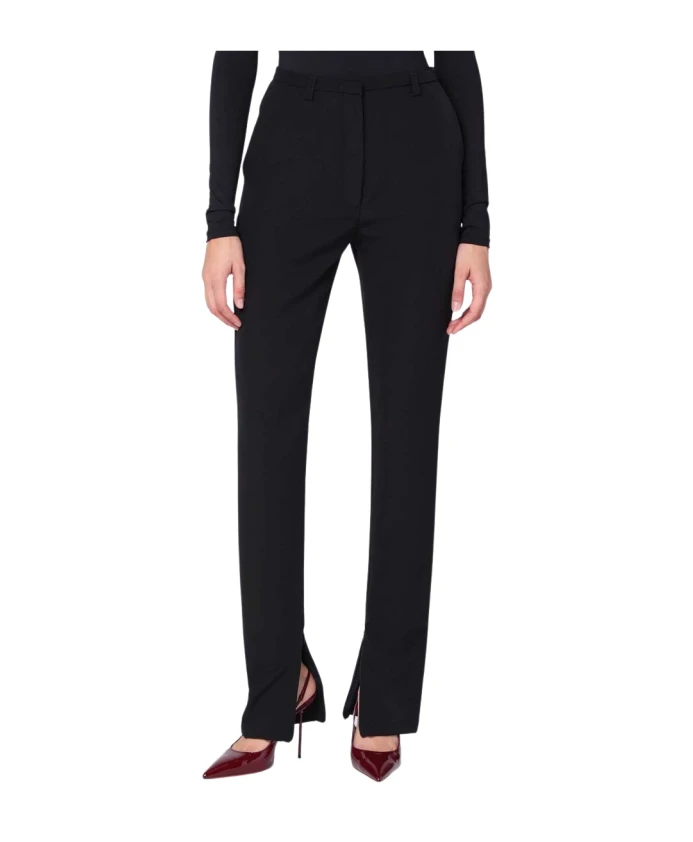 Черные обычные брюки Thelatest, черный
Черные обычные брюки Thelatest, черный