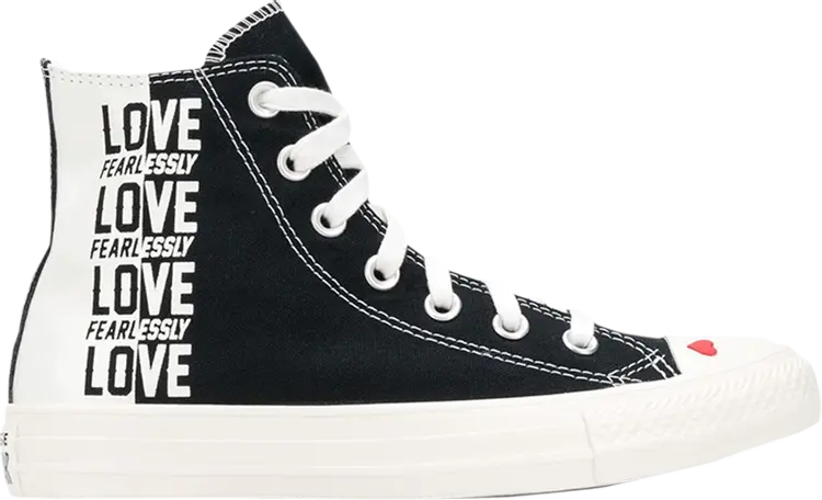 Кроссовки Converse Wmns Chuck Taylor All Star High Love Fearlessly, черный
Кроссовки Converse Wmns Chuck Taylor All Star High Love Fearlessly, черный