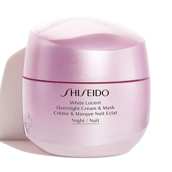 Ночная крем-маска от прыщей White Lucent Overnight Cream Mask Shiseido, 75 ml
Ночная крем-маска от прыщей White Lucent Overnight Cream Mask Shiseido, 75 ml