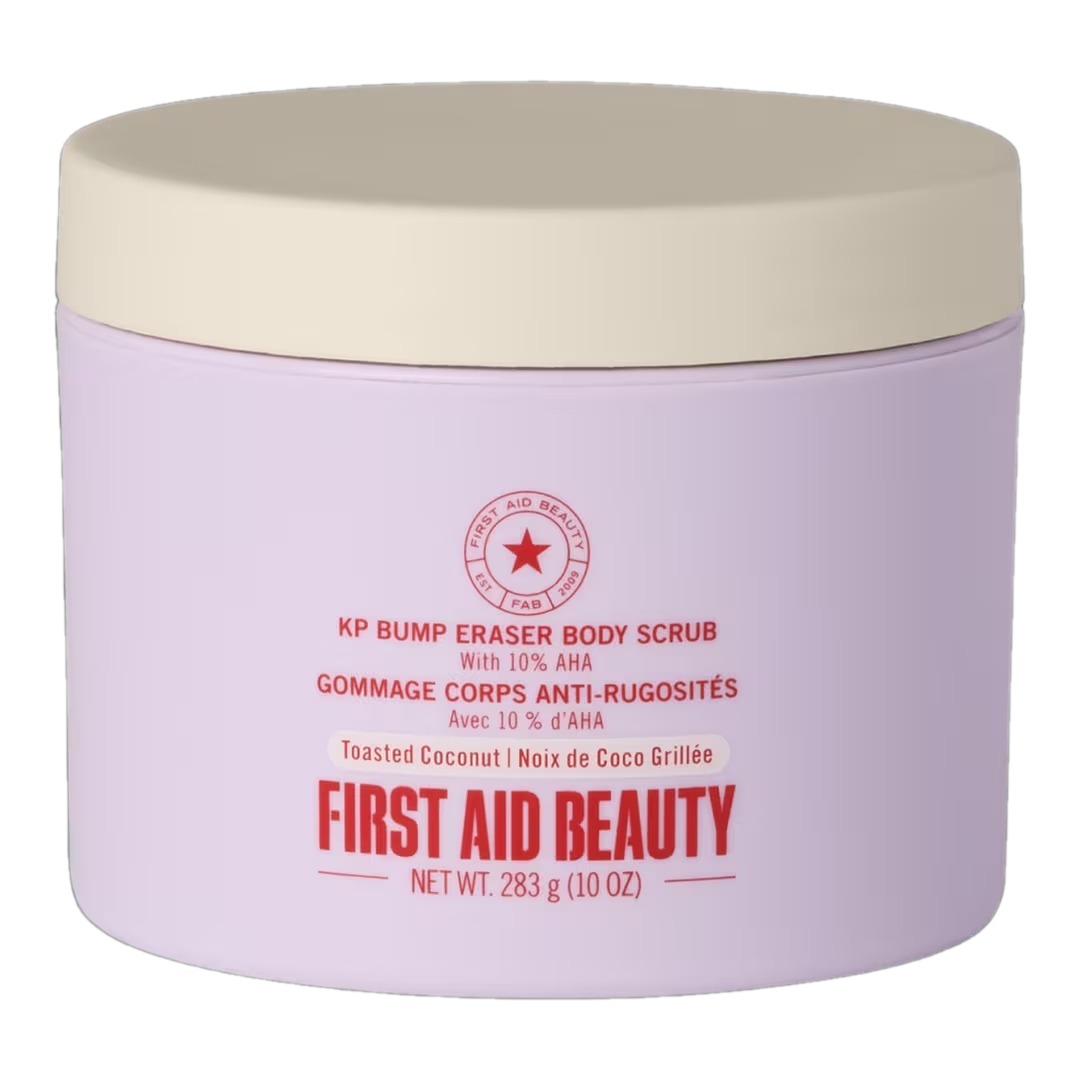 Скраб для тела First Aid Beauty KP Bump Eraser with 10% AHA, Toasted Coconut, 283 г
Скраб для тела First Aid Beauty KP Bump Eraser with 10% AHA, Toasted Coconut, 283 г