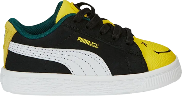 Кроссовки Puma SmileyWorld x Suede Infant Black Vibrant Yellow, черный
Кроссовки Puma SmileyWorld x Suede Infant Black Vibrant Yellow, черный