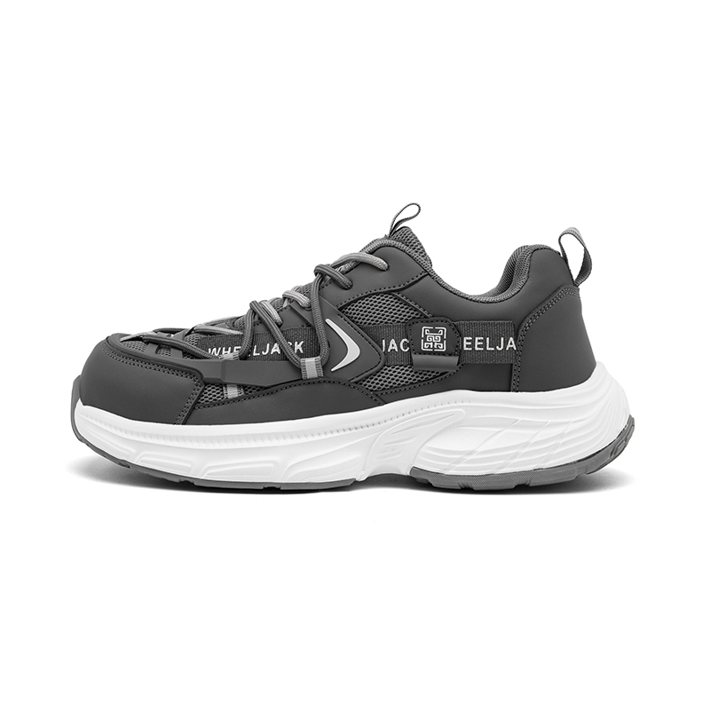 JANECO Серые мужские противоскользящие износостойкие дышащие низкие уличные кроссовки, цвет Gray
JANECO Серые мужские противоскользящие износостойкие дышащие низкие уличные кроссовки, цвет Gray