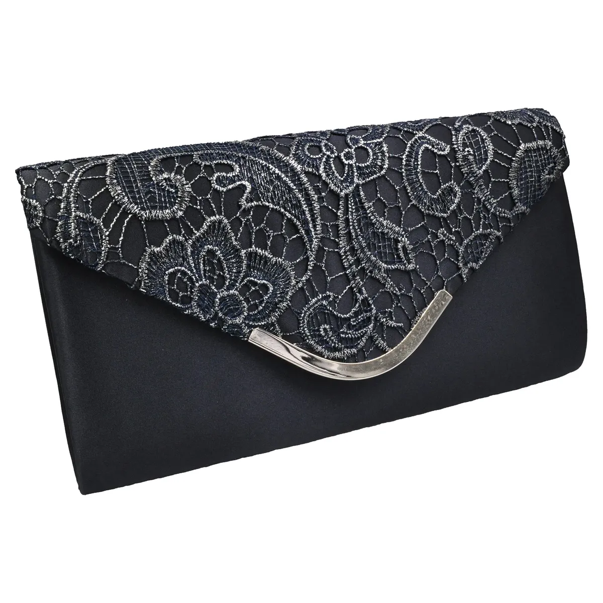 Вечерняя сумка Tax "шелковая, с синей отделкой и кружевом" Steuer, синий
Вечерняя сумка Tax "шелковая, с синей отделкой и кружевом" Steuer, синий