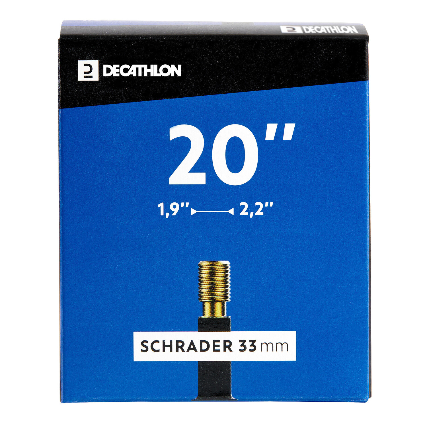 Велосипедная труба 20 дюймов × 1,9 / 2,2 Шредера DECATHLON
Велосипедная труба 20 дюймов × 1,9 / 2,2 Шредера DECATHLON