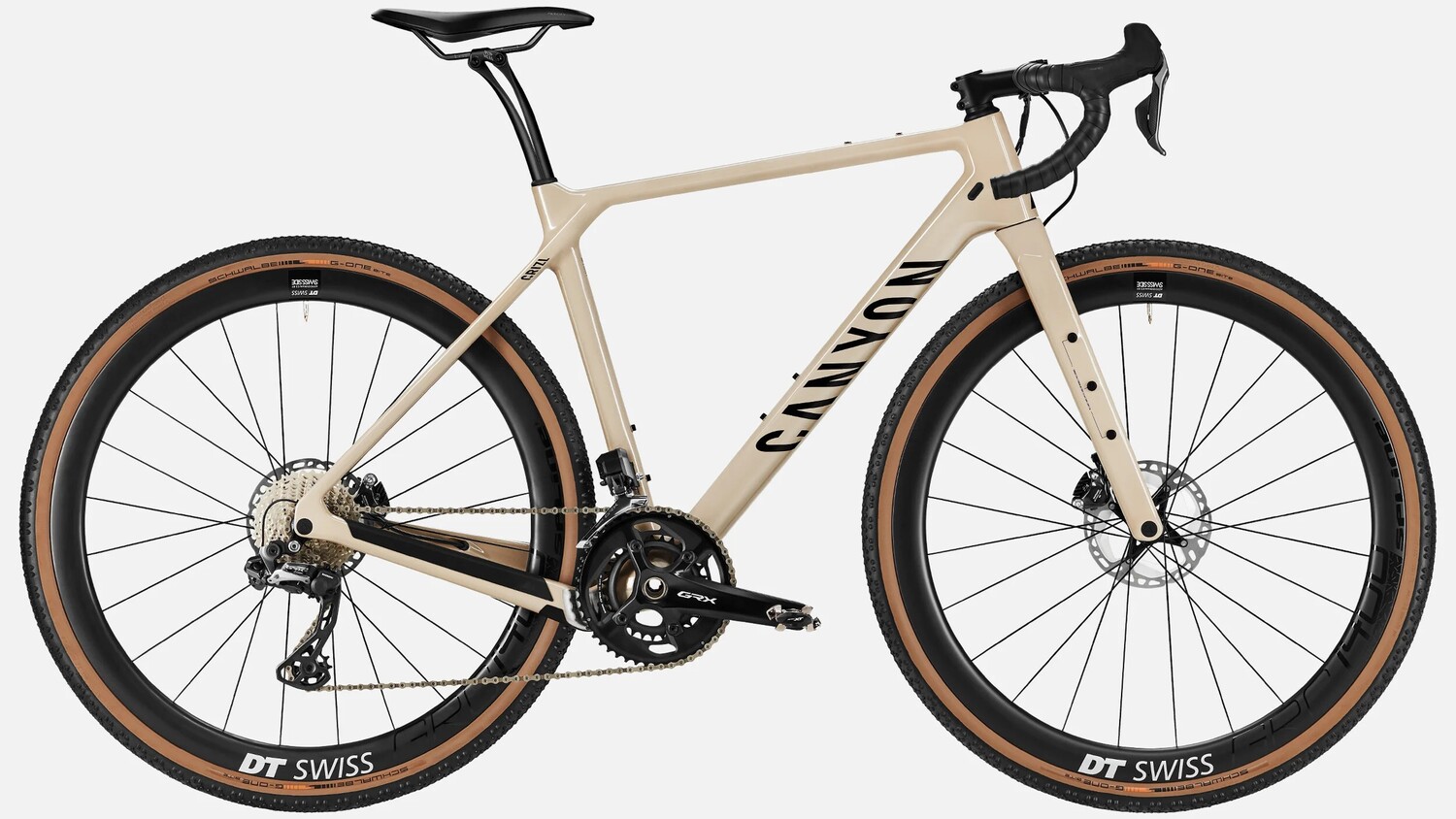 Гравийный велосипед Canyon Grizl CF SLX 8 Di2, светло-бежевый
Гравийный велосипед Canyon Grizl CF SLX 8 Di2, светло-бежевый