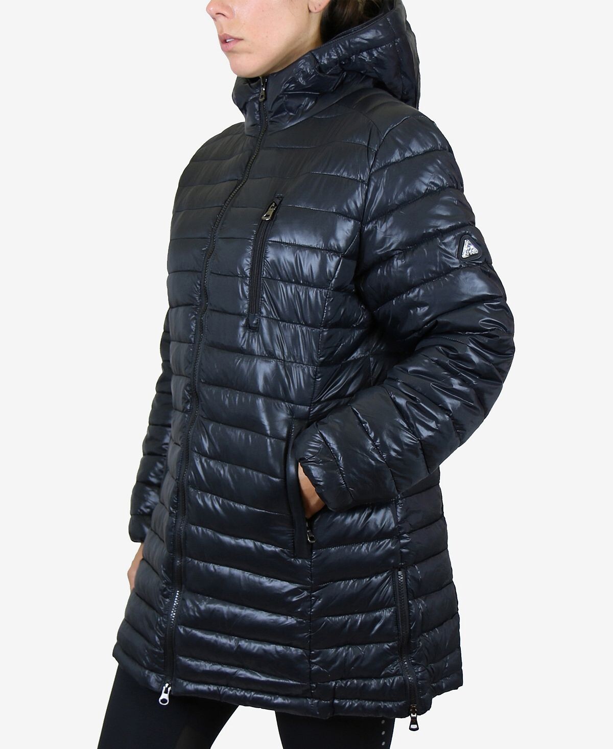 Женское длинное стеганое пальто-пуховик Galaxy By Harvic, черный
Женское длинное стеганое пальто-пуховик Galaxy By Harvic, черный