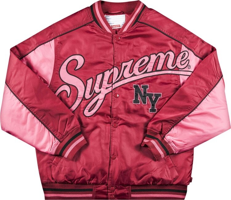 Куртка Supreme Contrast Script Varsity Jacket 'Red', красный
Куртка Supreme Contrast Script Varsity Jacket 'Red', красный