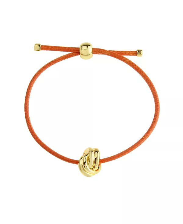 Браслет-Слайдер «Дружба» с розовым узлом Steve Madden, orange/gold
Браслет-Слайдер «Дружба» с розовым узлом Steve Madden, orange/gold