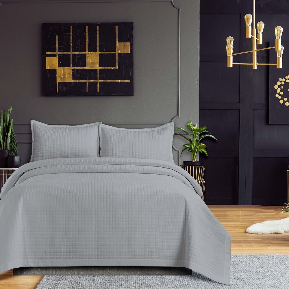 Комплект одеял большого размера Tribeca Naples с накладками, цвет Light Pastel Gray
Комплект одеял большого размера Tribeca Naples с накладками, цвет Light Pastel Gray