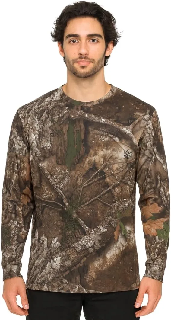 Realtree мужская охотничья рубашка с длинным рукавом Performance Camo | UPF 30, влагоотводящая Bell Rangers
Realtree мужская охотничья рубашка с длинным рукавом Performance Camo | UPF 30, влагоотводящая Bell Rangers