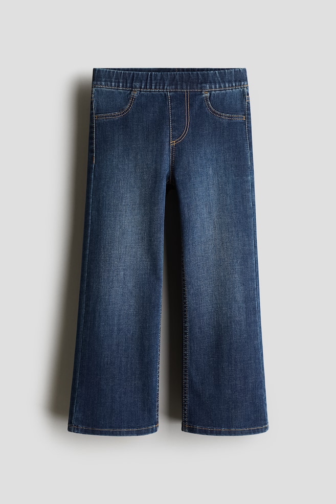 Джинсы широкого кроя H&M, синий
Джинсы широкого кроя H&M, синий