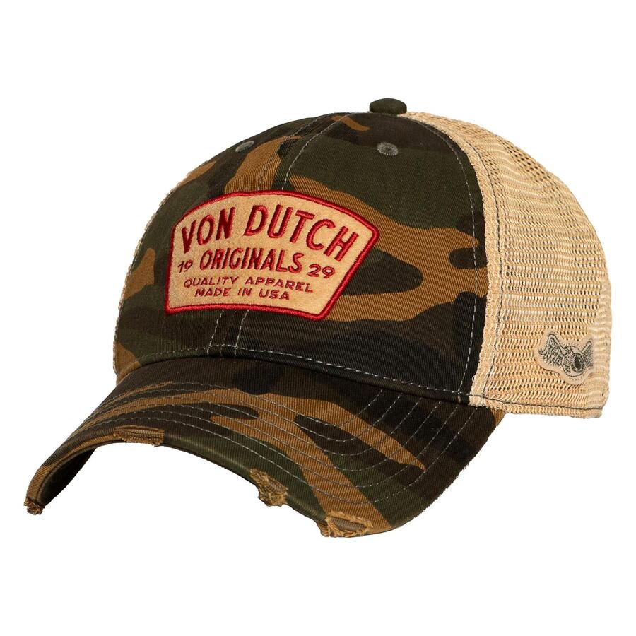 VON DUTCH Кепка прочная, дышащая, унисекс - бейсболка
VON DUTCH Кепка прочная, дышащая, унисекс - бейсболка