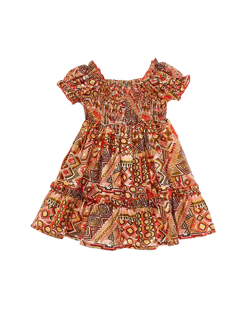 Mayoral Платье летнее с мозаичным принтом, золотой
Mayoral Платье летнее с мозаичным принтом, золотой