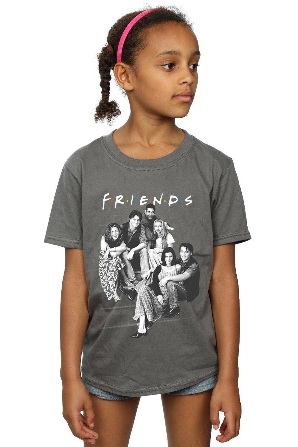 Хлопковая футболка «Групповая лестница» Friends, серый
Хлопковая футболка «Групповая лестница» Friends, серый