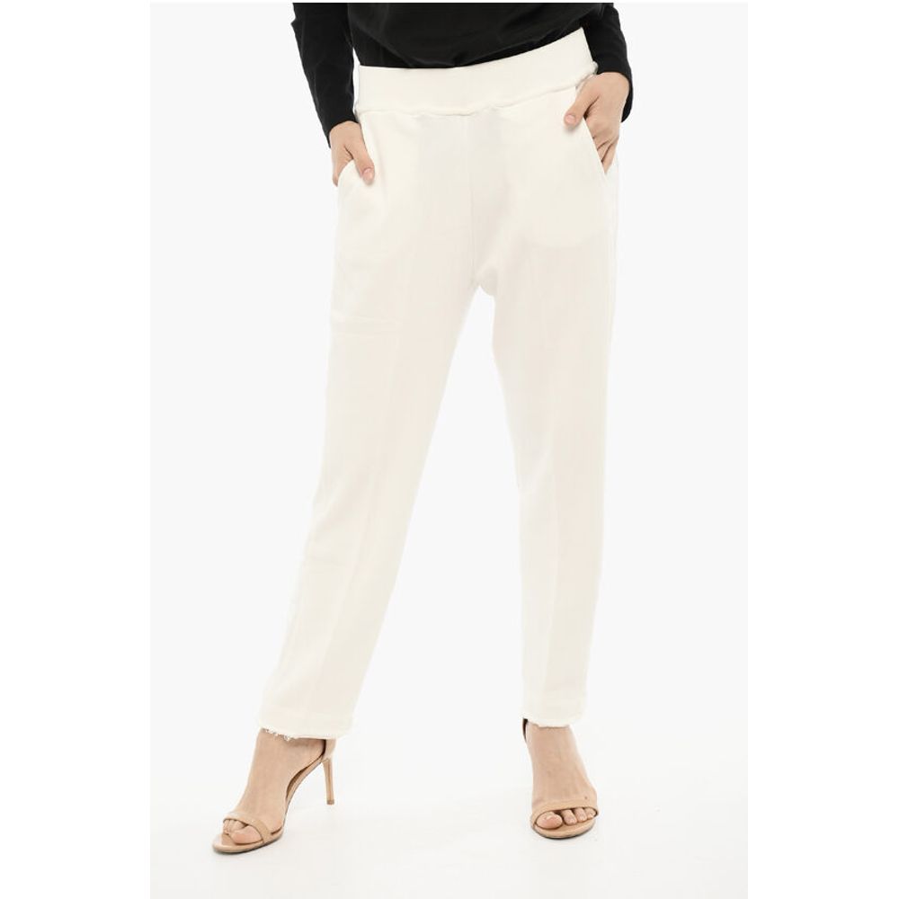 Хлопковые джоггеры с необработанным краем и логотипом сбоку Woolrich, White
Хлопковые джоггеры с необработанным краем и логотипом сбоку Woolrich, White