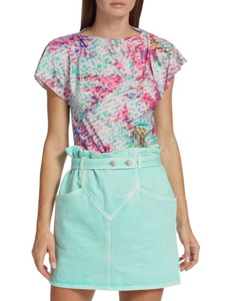 Топ Sebani из джерси Isabel Marant, цвет Aqua
Топ Sebani из джерси Isabel Marant, цвет Aqua