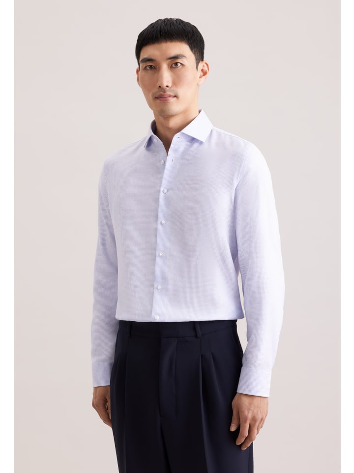 Seidensticker Приталенная деловая рубашка розового цвета
Seidensticker Приталенная деловая рубашка розового цвета