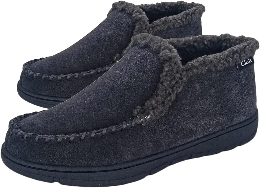 Мужские замшевые ботильоны Clarks с шерповой подкладкой, JMH1952 - домашние и слипоны - удобные и прочные ботильоны с плюшевой подкладкой, амортизирующей стелькой и прорезиненной рифленой подошвой, серый
Мужские замшевые ботильоны Clarks с шерповой подкладкой, JMH1952 - домашние и слипоны - удобные и прочные ботильоны с плюшевой подкладкой, амортизирующей стелькой и прорезиненной рифленой подошвой, серый